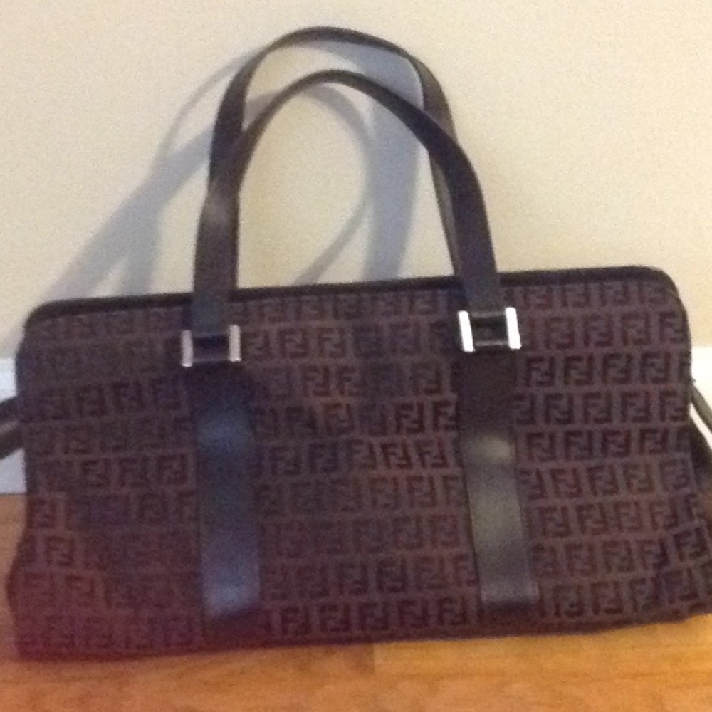 Fendi Zuccino canvas bag